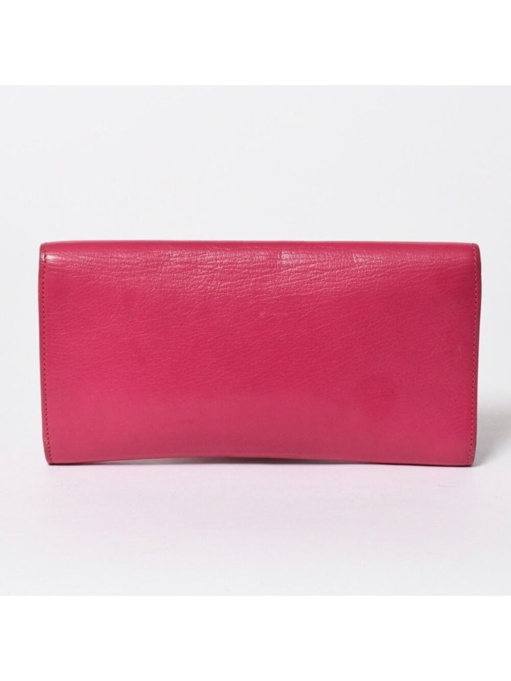 Saint Laurent Belle de Jour Clutch Fuchsia Pink Silver - Picture 2 of 16